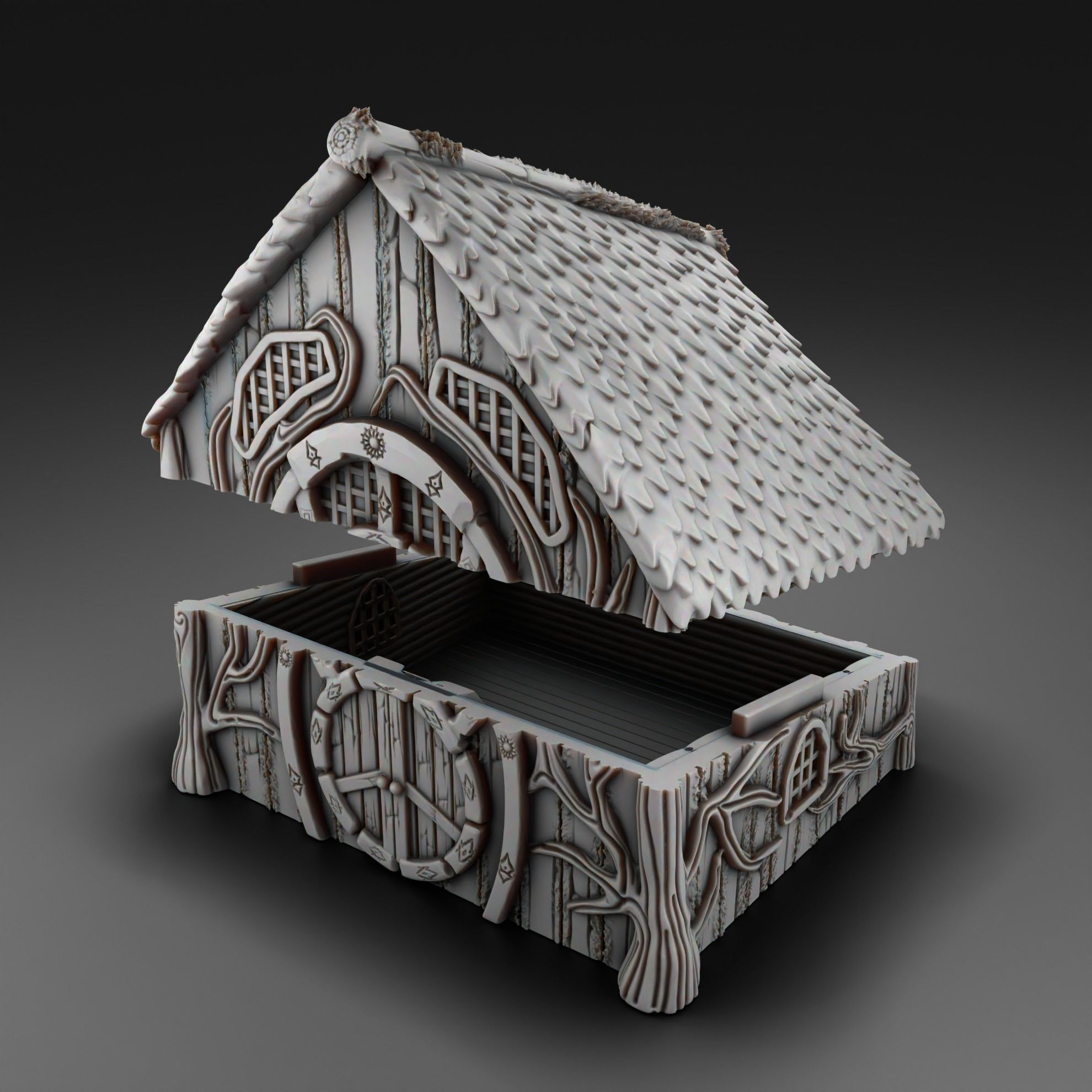 Forest house 2 3D print model_1