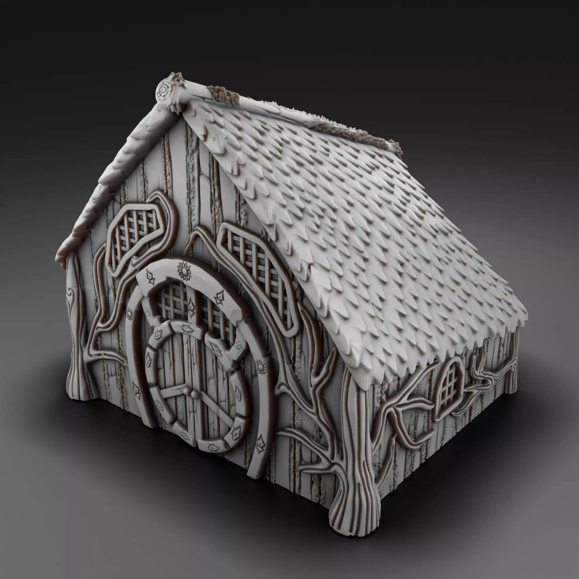 Forest house 2 3D print model_0
