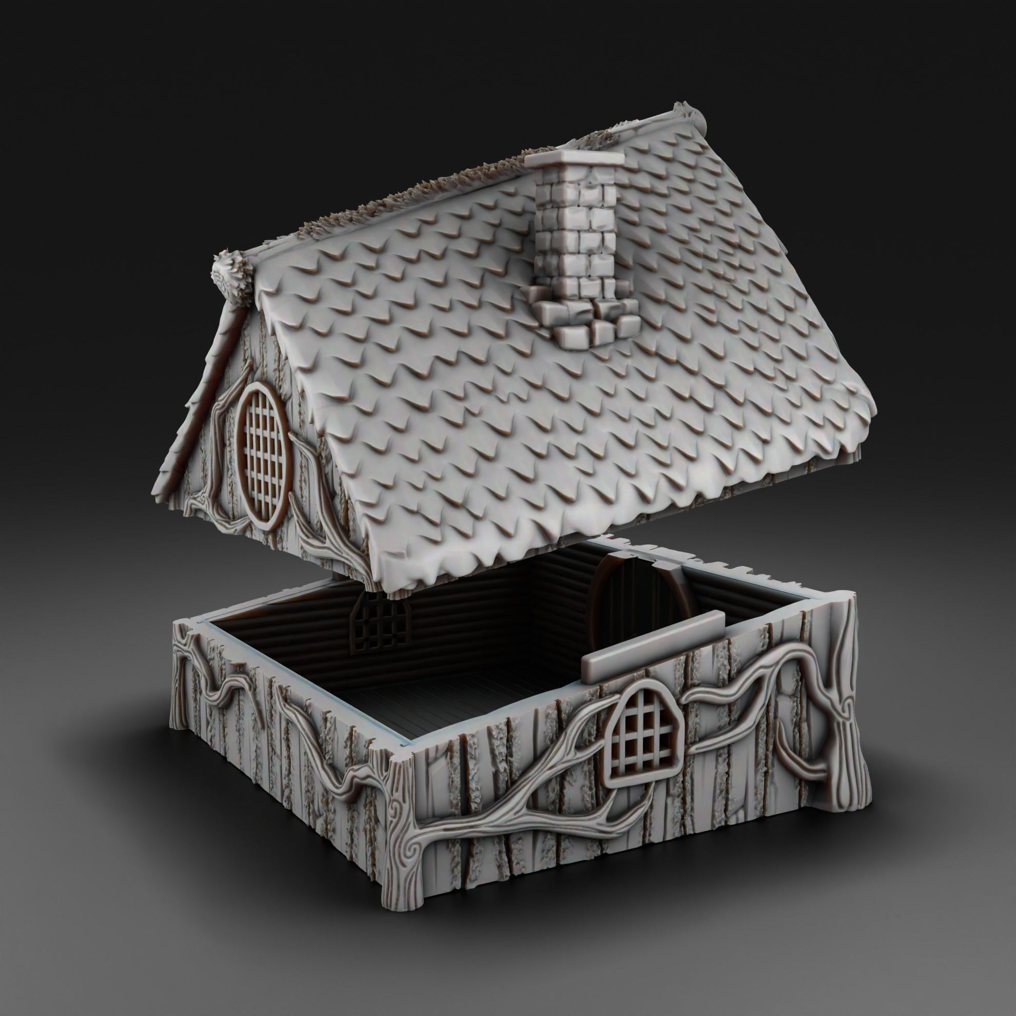 Forest house 2 3D print model_2
