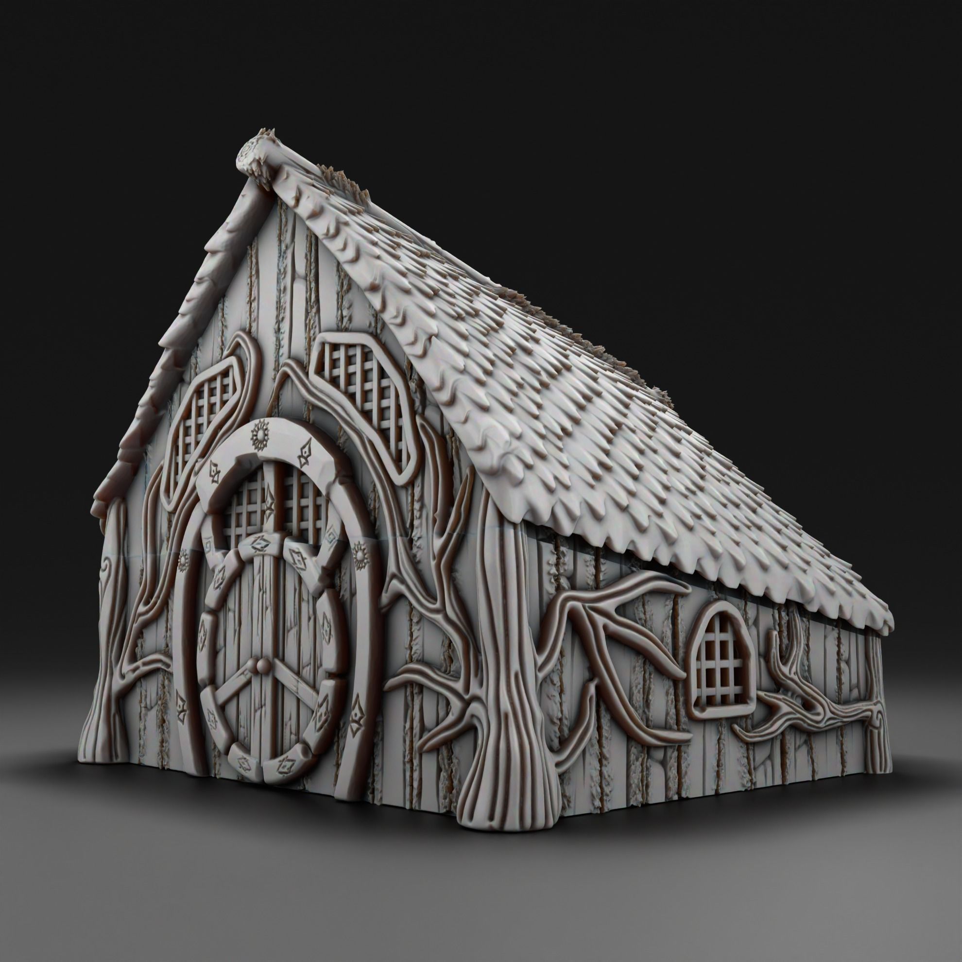 Forest house 2 3D print model_3