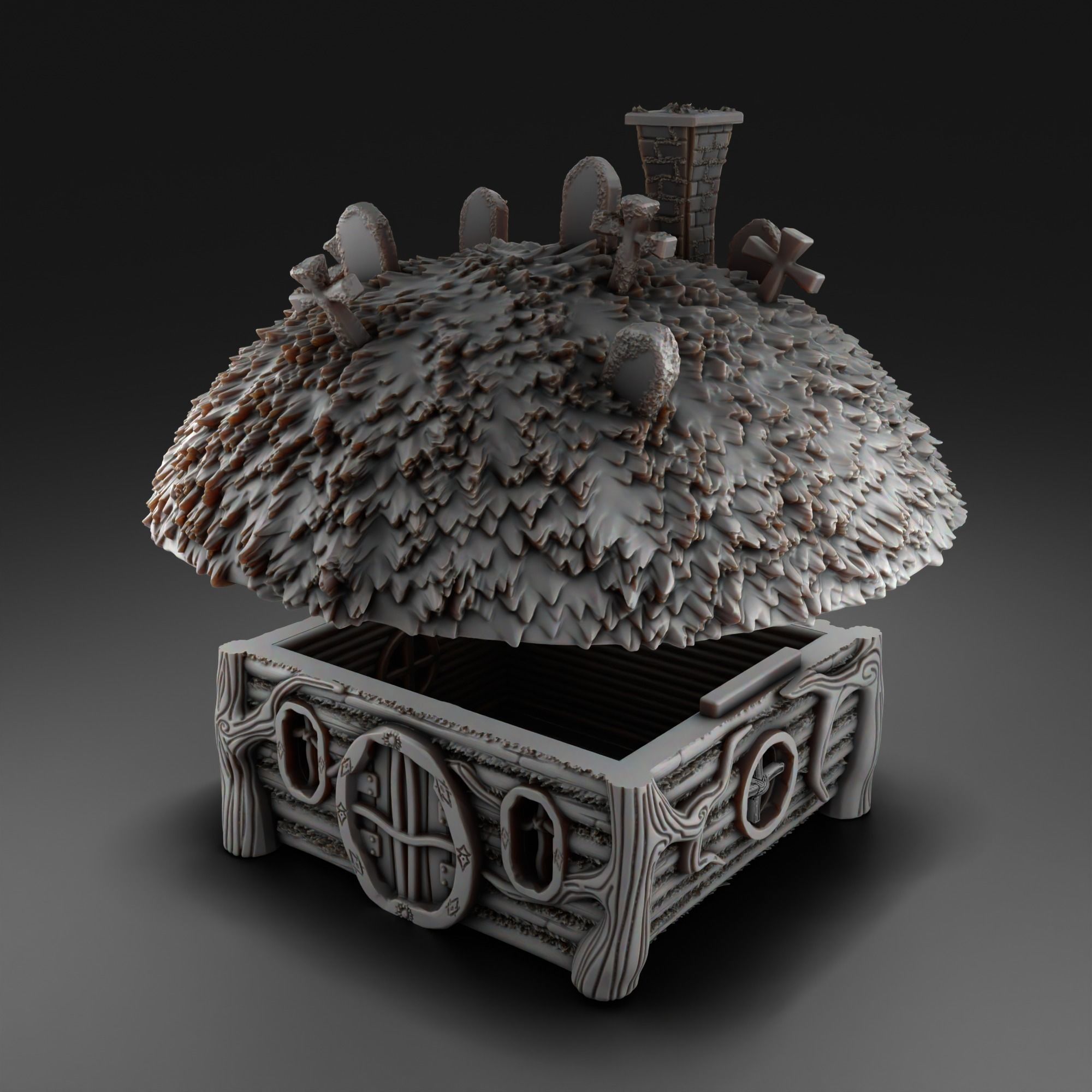 Forest house 3 3D print model_2