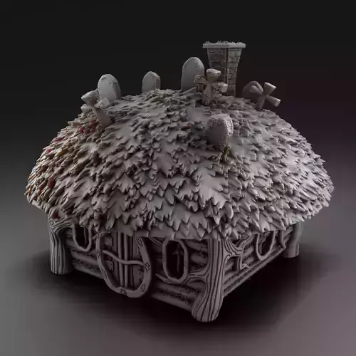 Forest house 3 3D print model