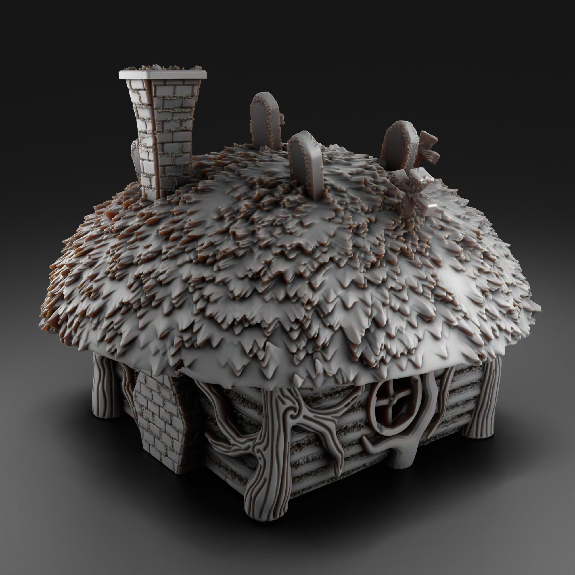 Forest house 3 3D print model_1