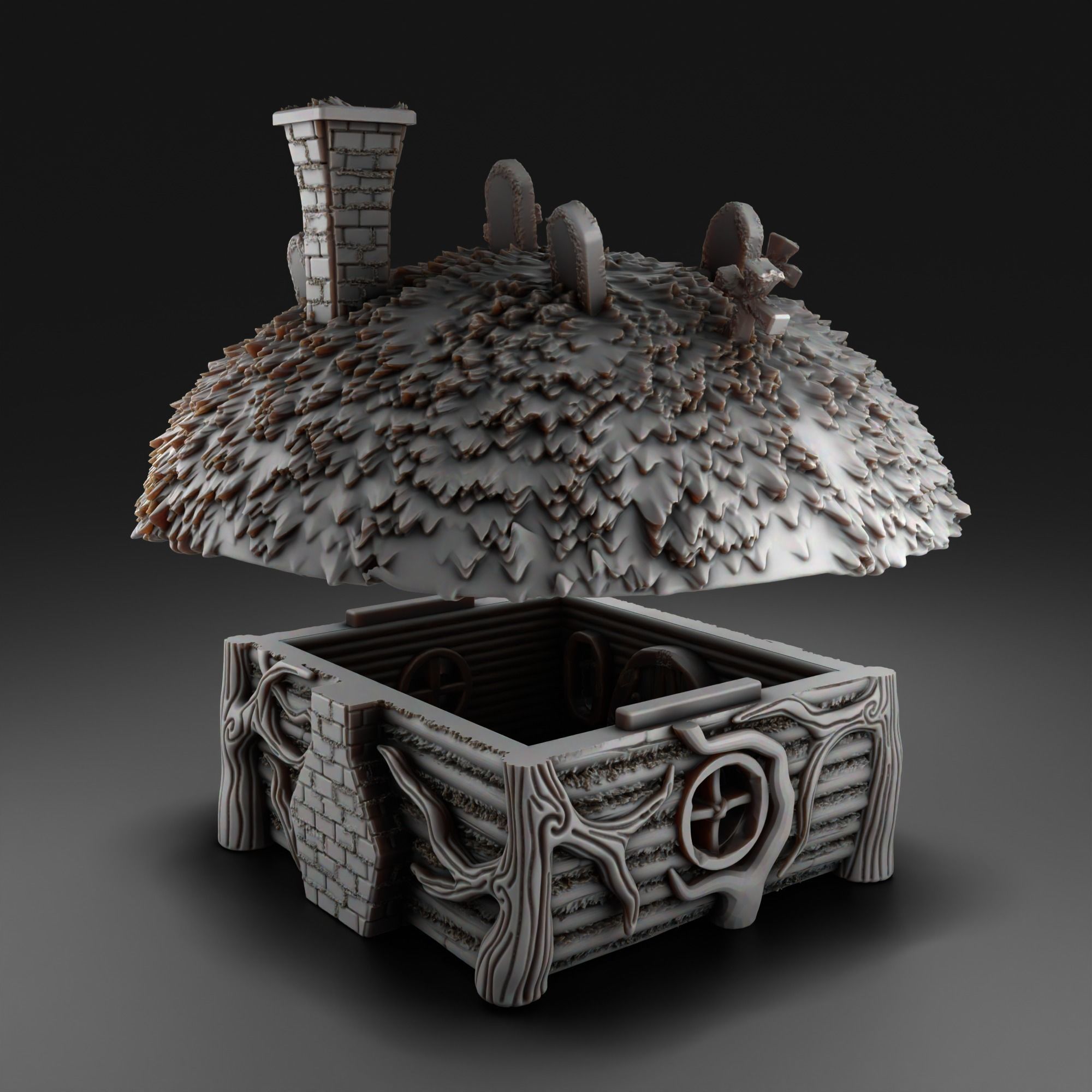 Forest house 3 3D print model_3