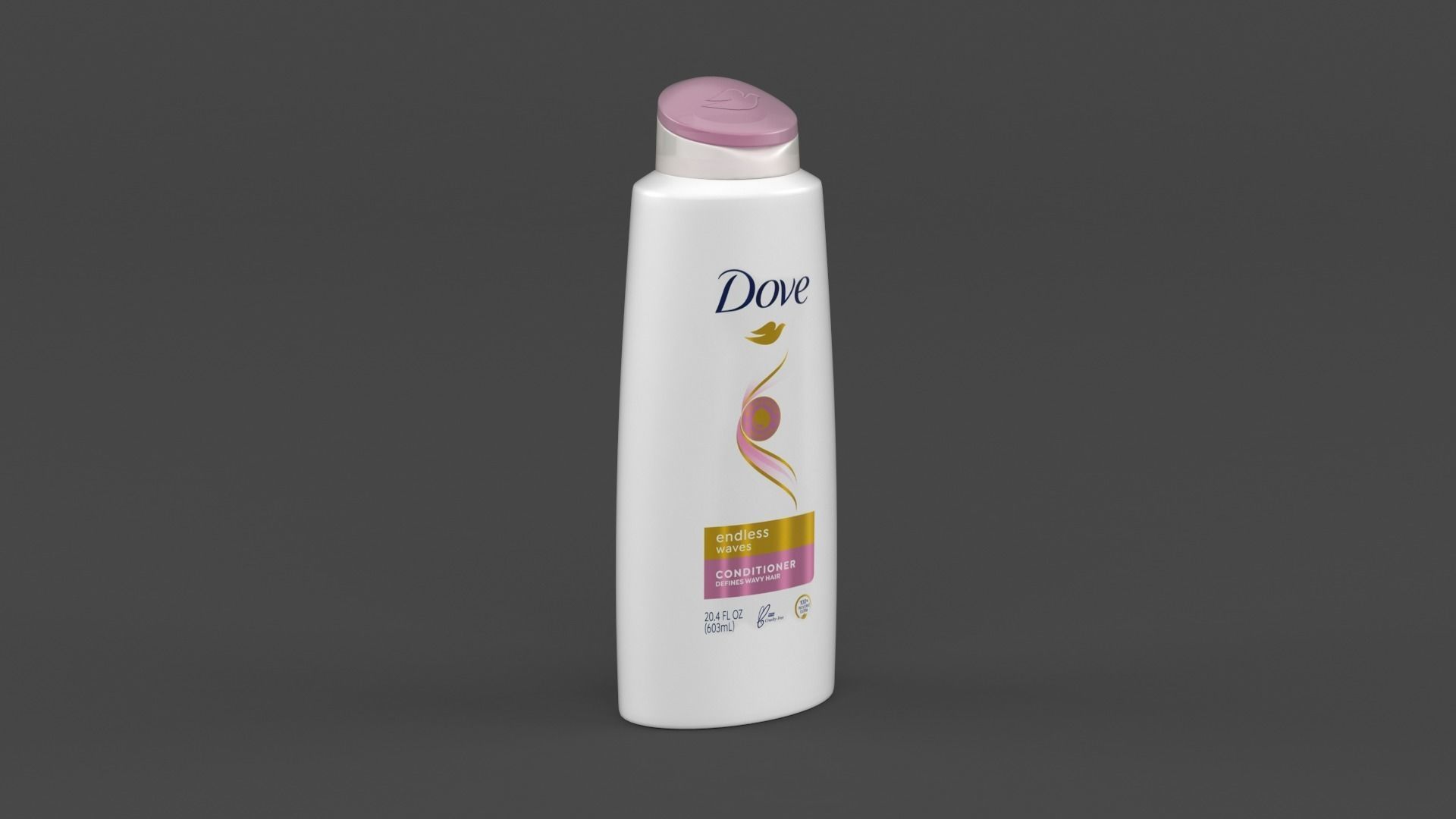 Dove Shampoo and Conditioner 3D model_6