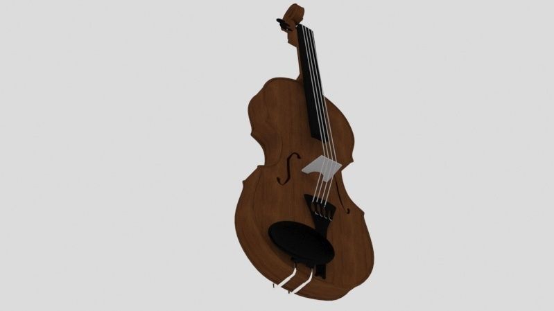 Musical instruments collection 3D model_23