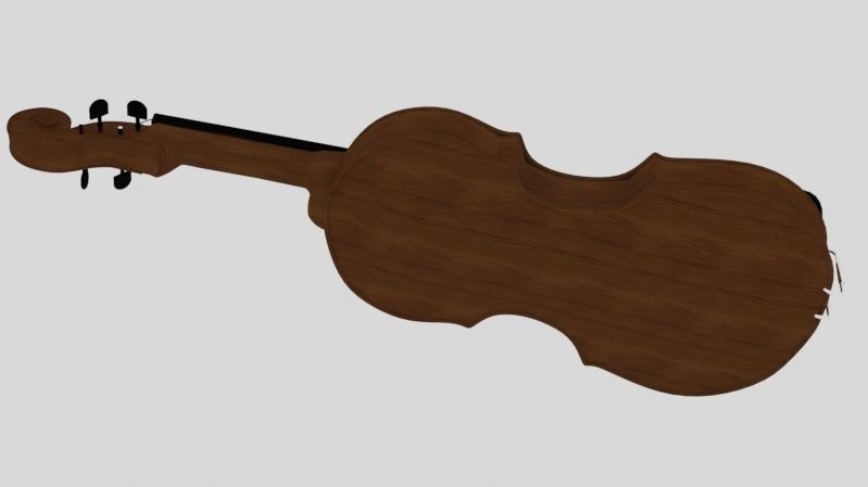 Musical instruments collection 3D model_21