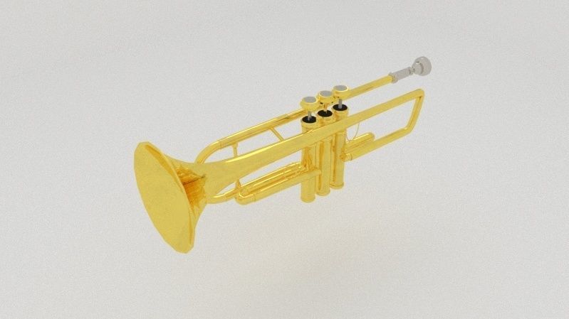 Musical instruments collection 3D model_15