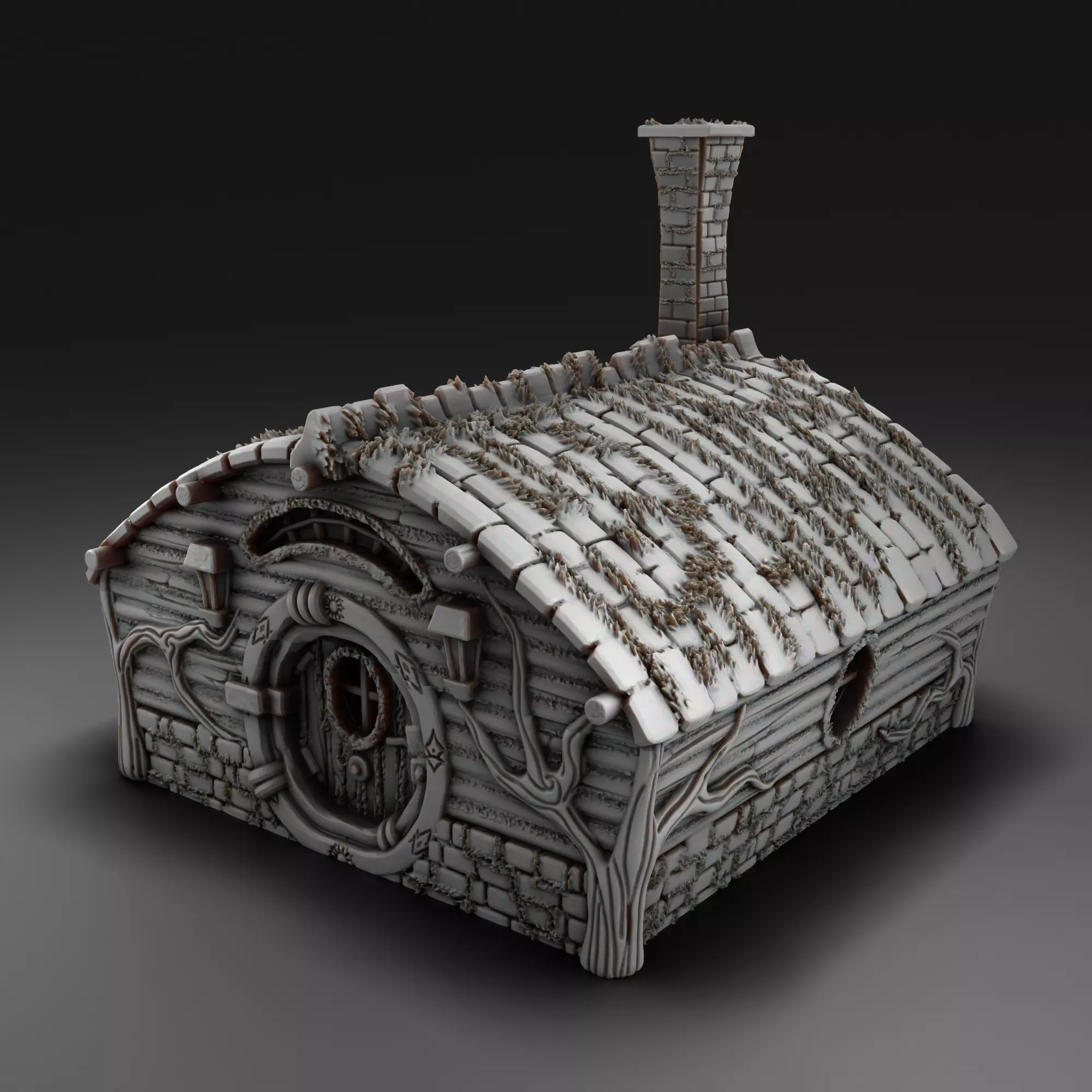 Forest house 4 3D print model_0