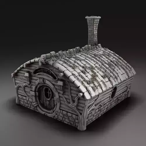 Forest house 4 3D print model