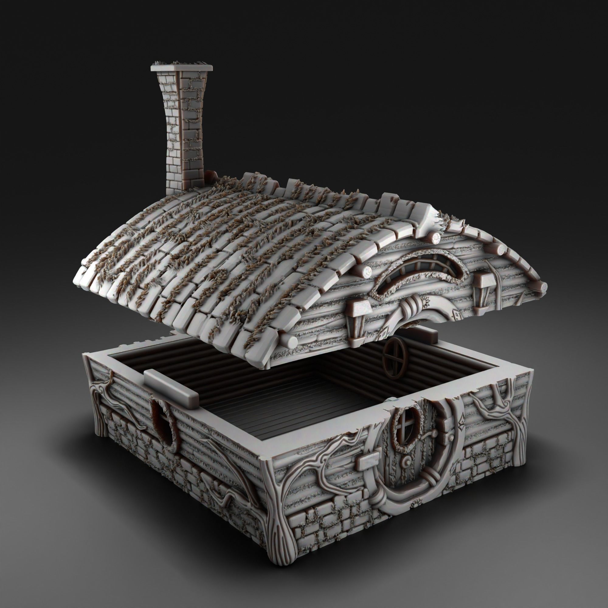 Forest house 4 3D print model_2