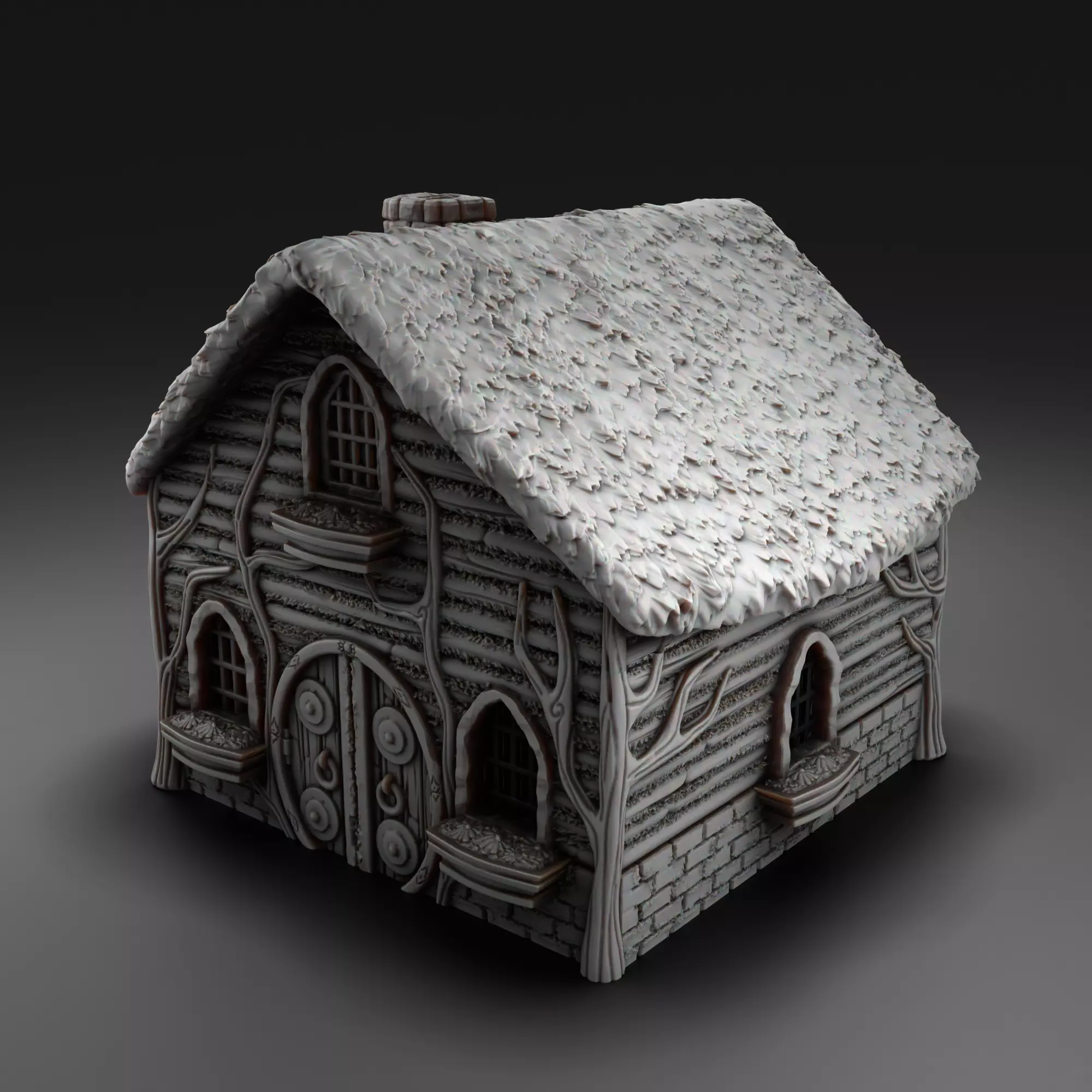Forest house 5 3D print model_0