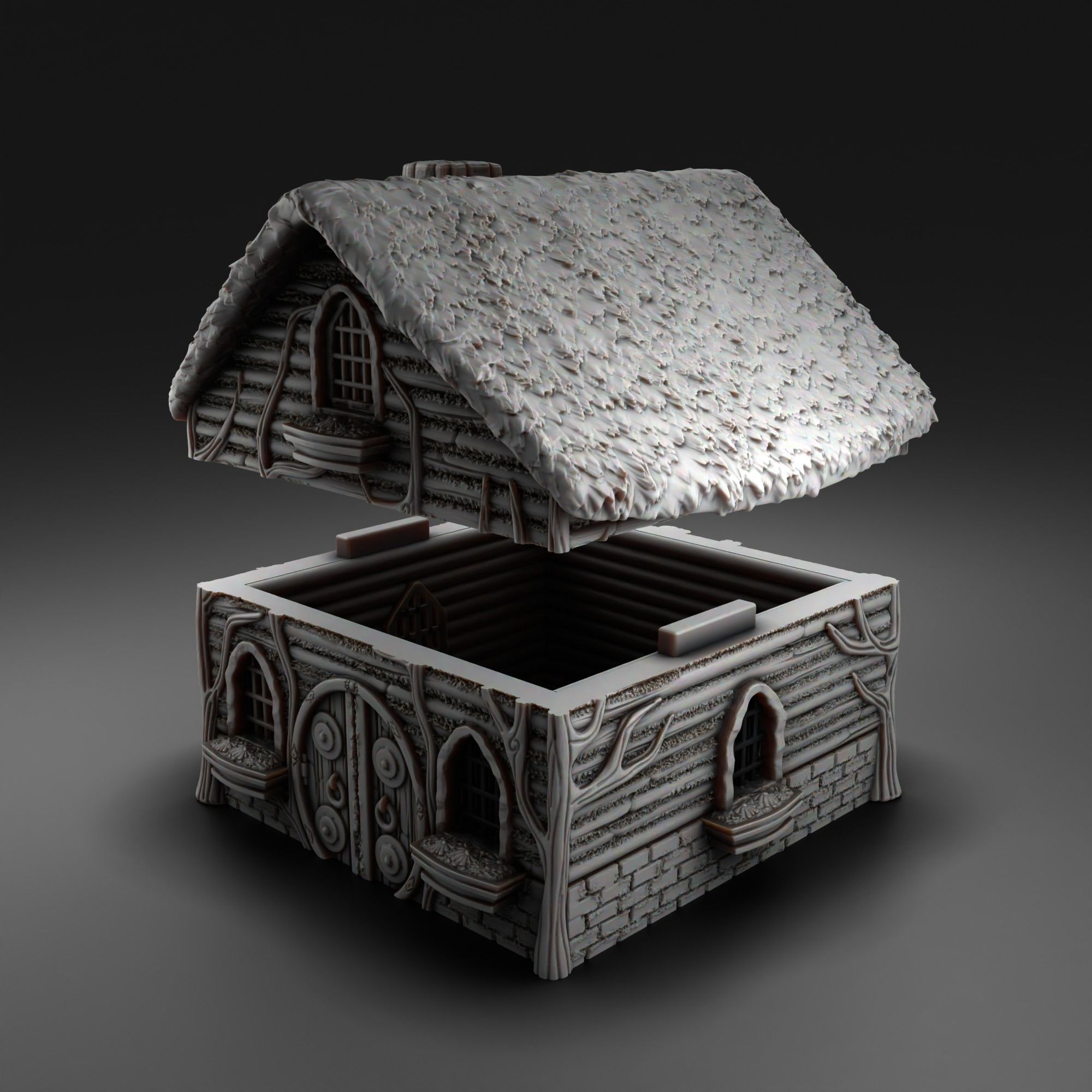 Forest house 5 3D print model_2