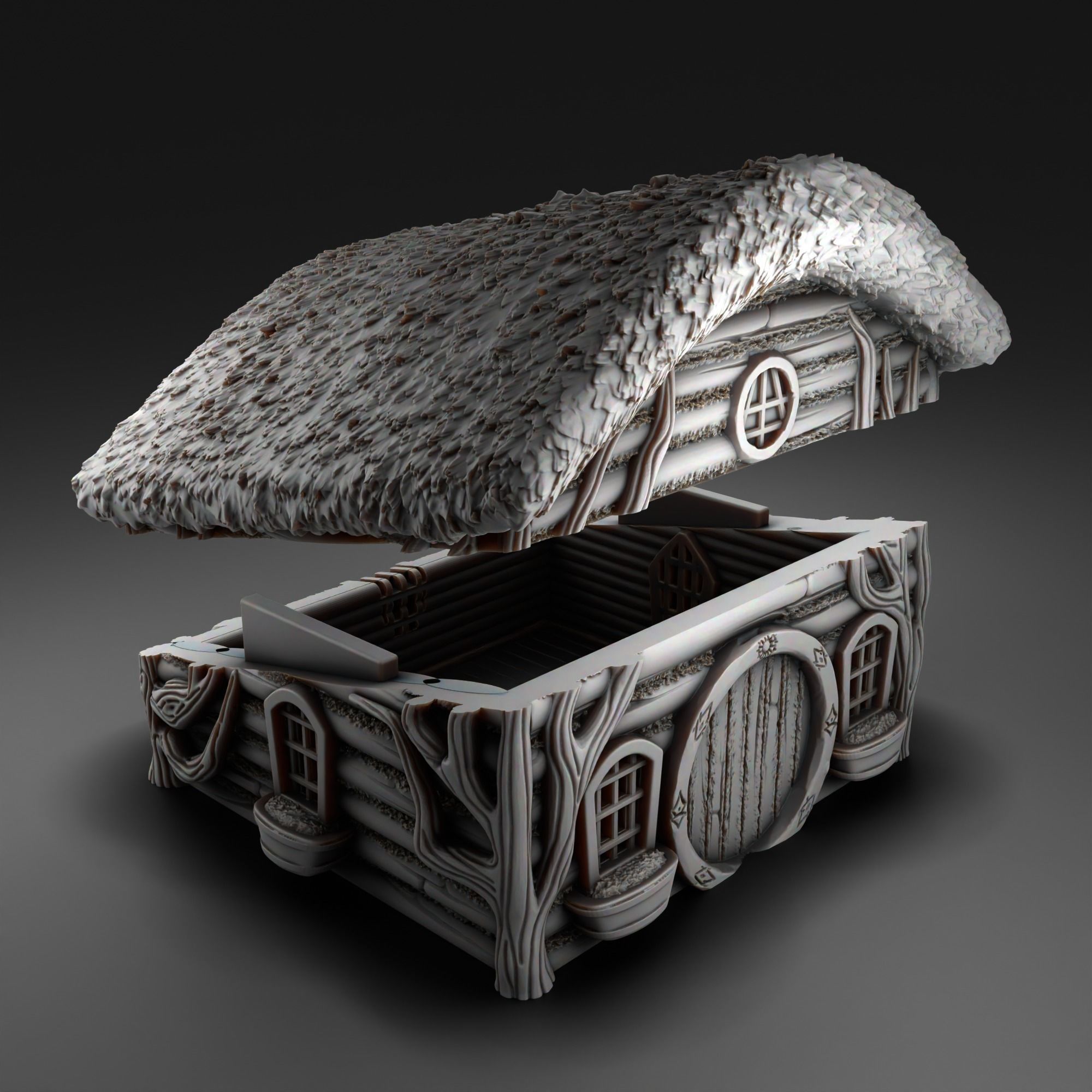 Forest house 6 3D print model_2