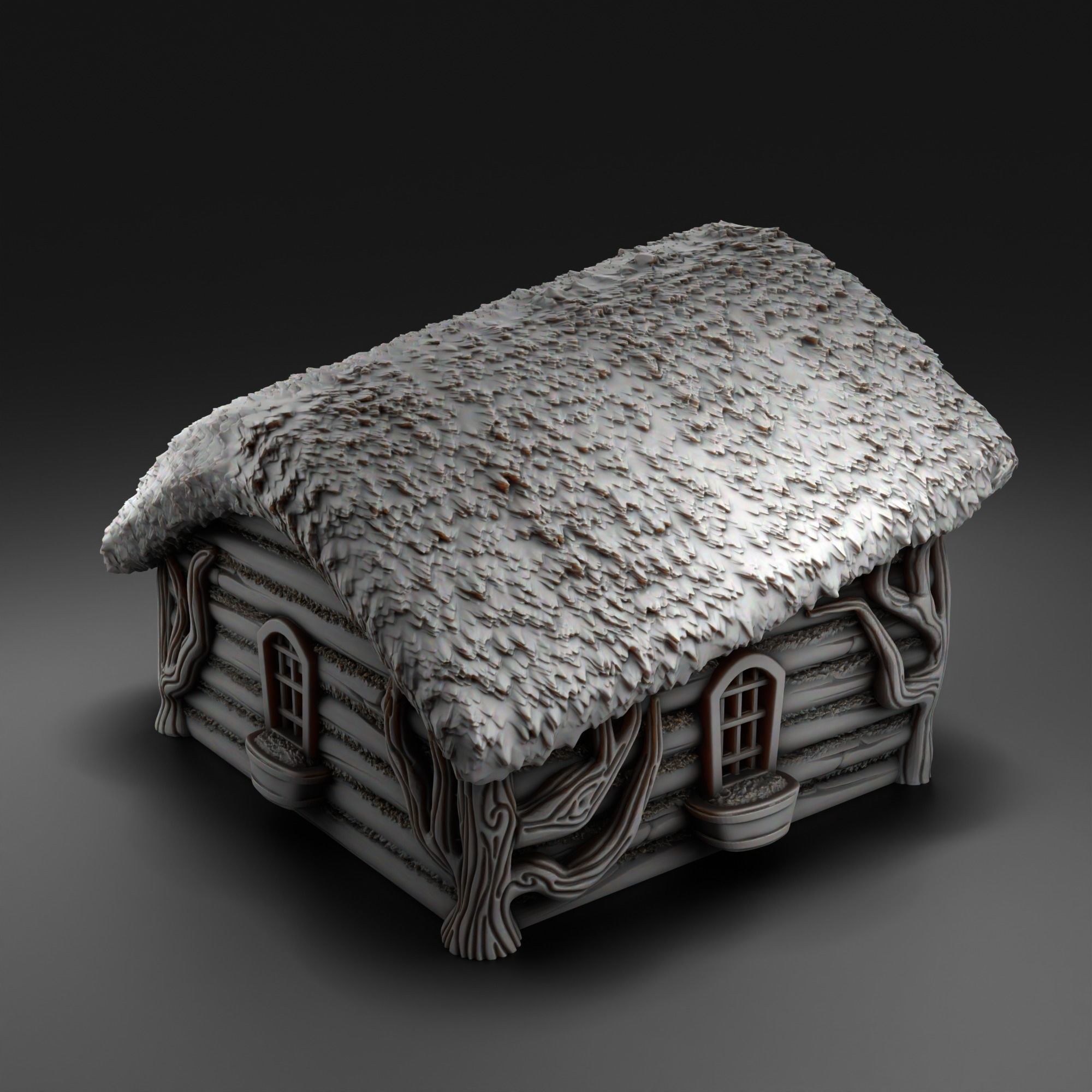Forest house 6 3D print model_1
