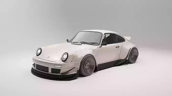 Porsche 911 with Body Kit