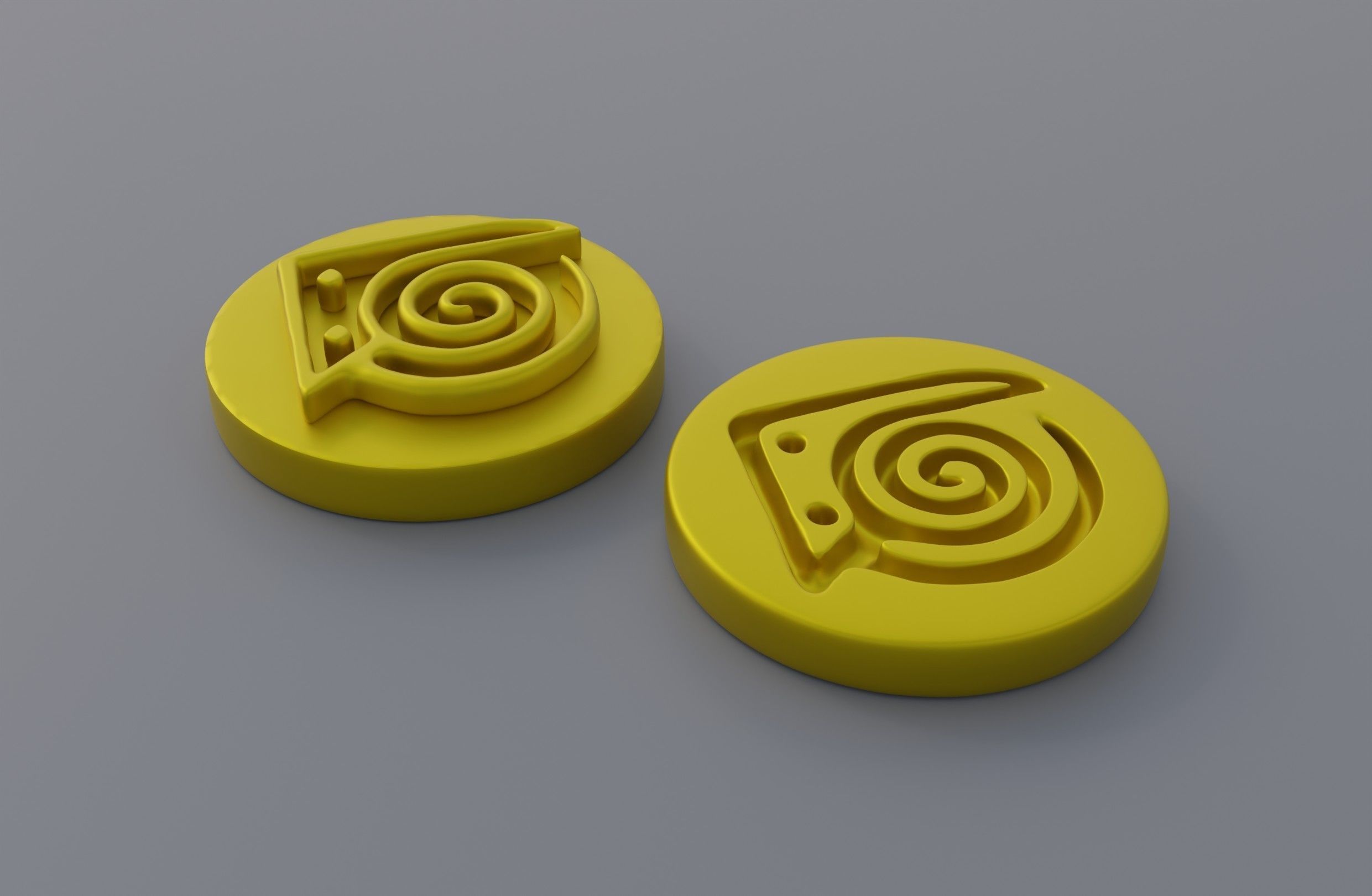 Avatar Elemental Symbols 3D print model_6