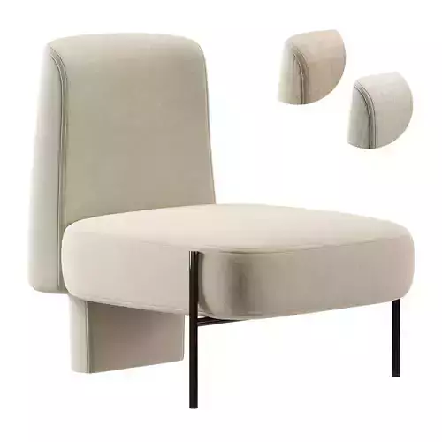 Virgin armchair by MisuraEmme