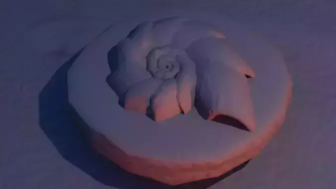 Fossil 3D model