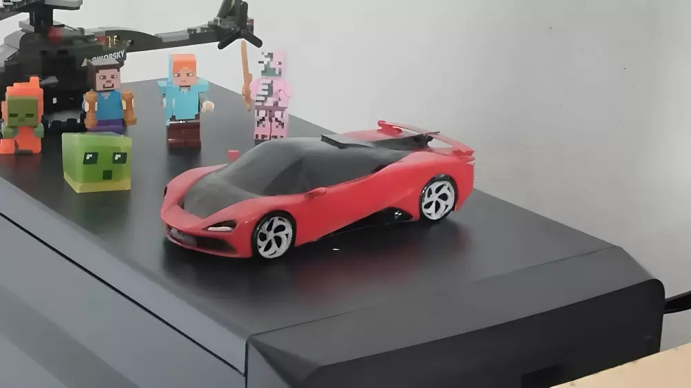 Concept Super Car - Aggressive and Handsome 3D print model