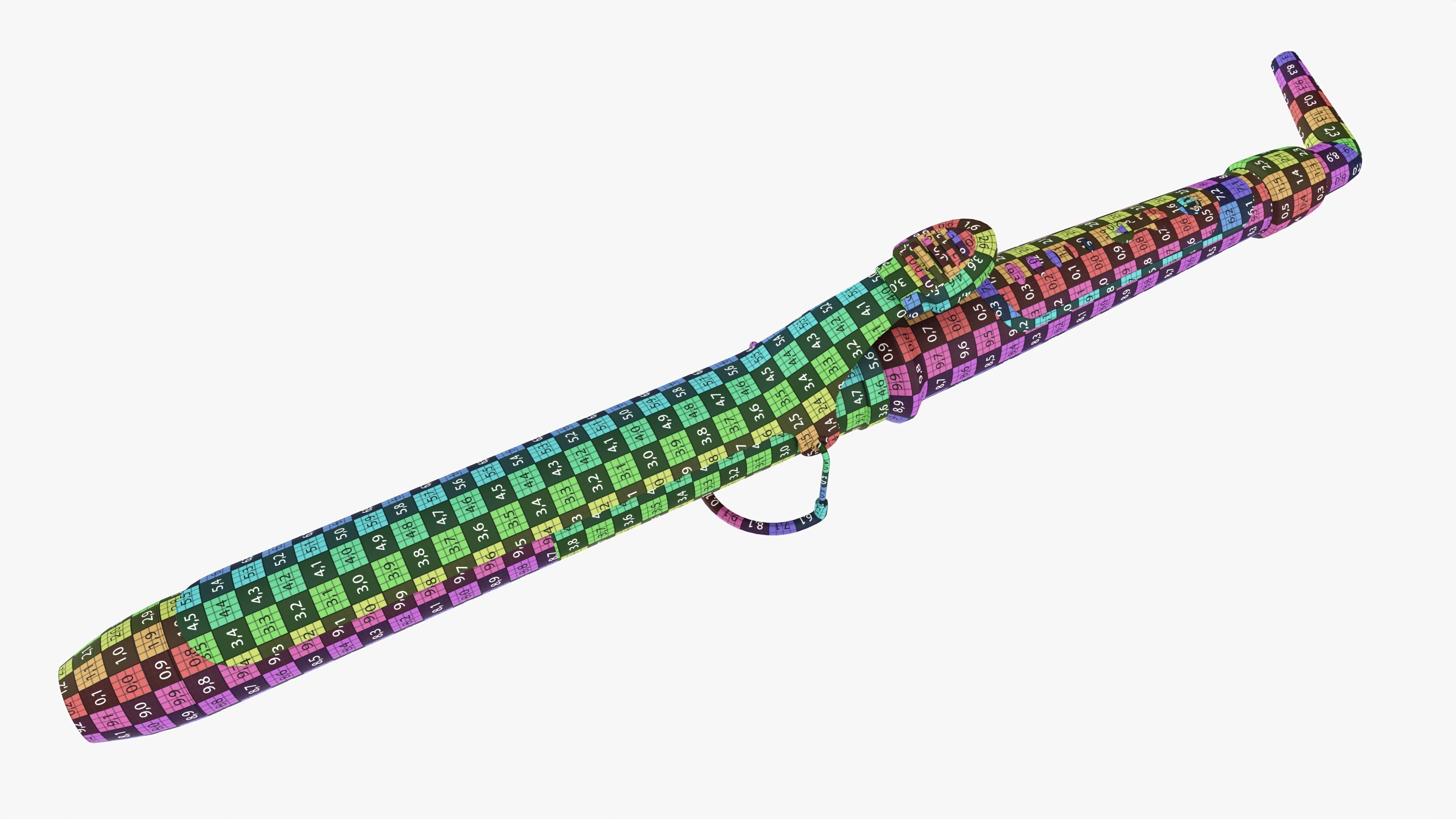 Curling Iron with Long Barrel 3D model_7