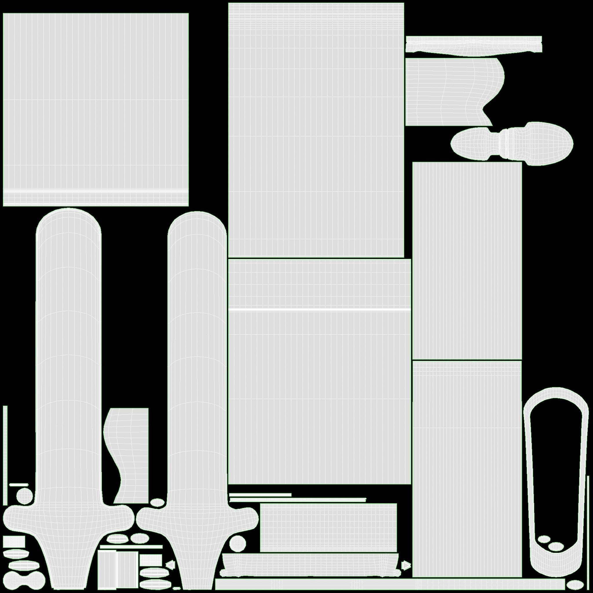Curling Iron with Long Barrel 3D model_8