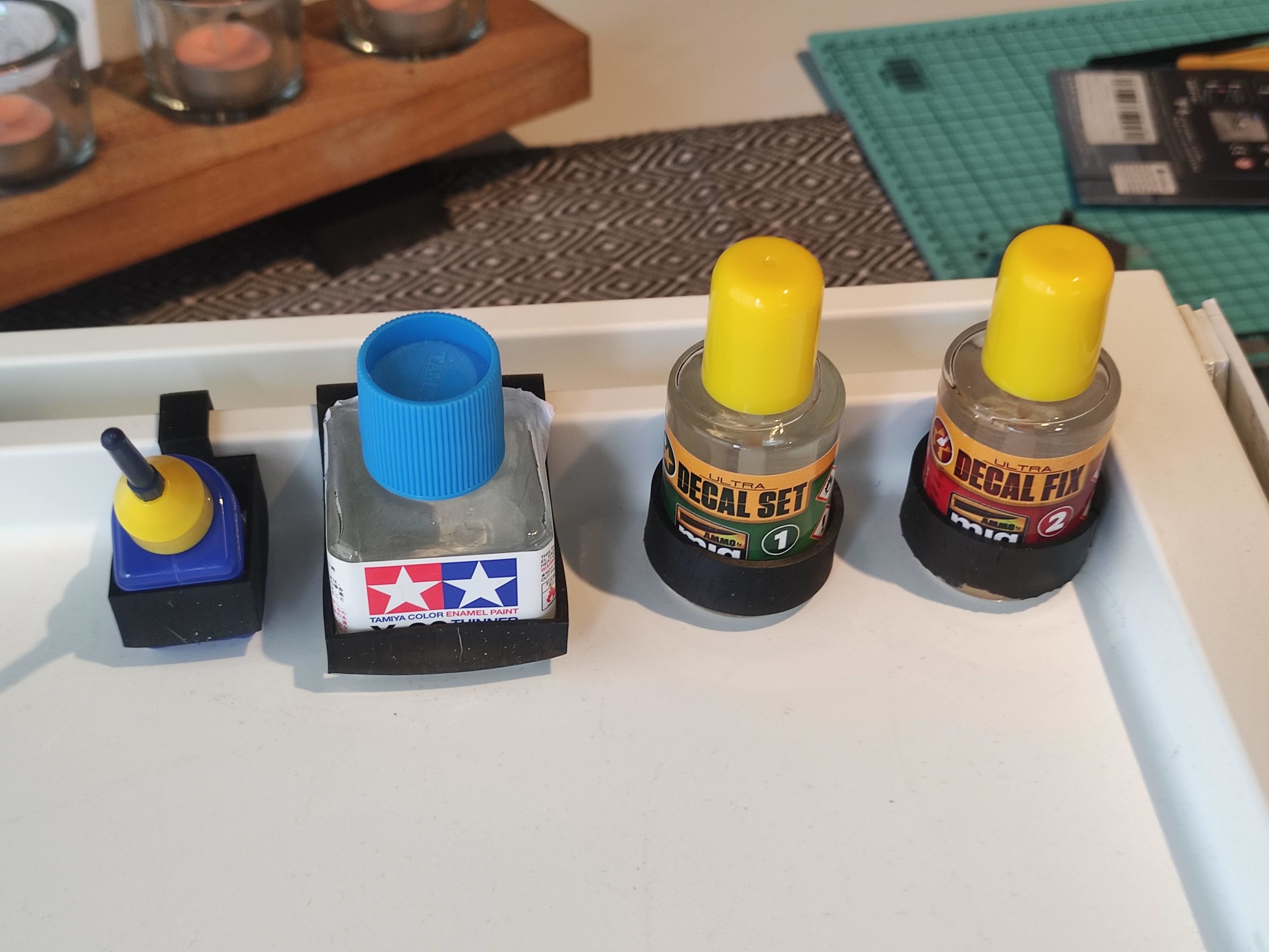 Ikea KLIPSK tray hobby holders hack Free 3D model_3