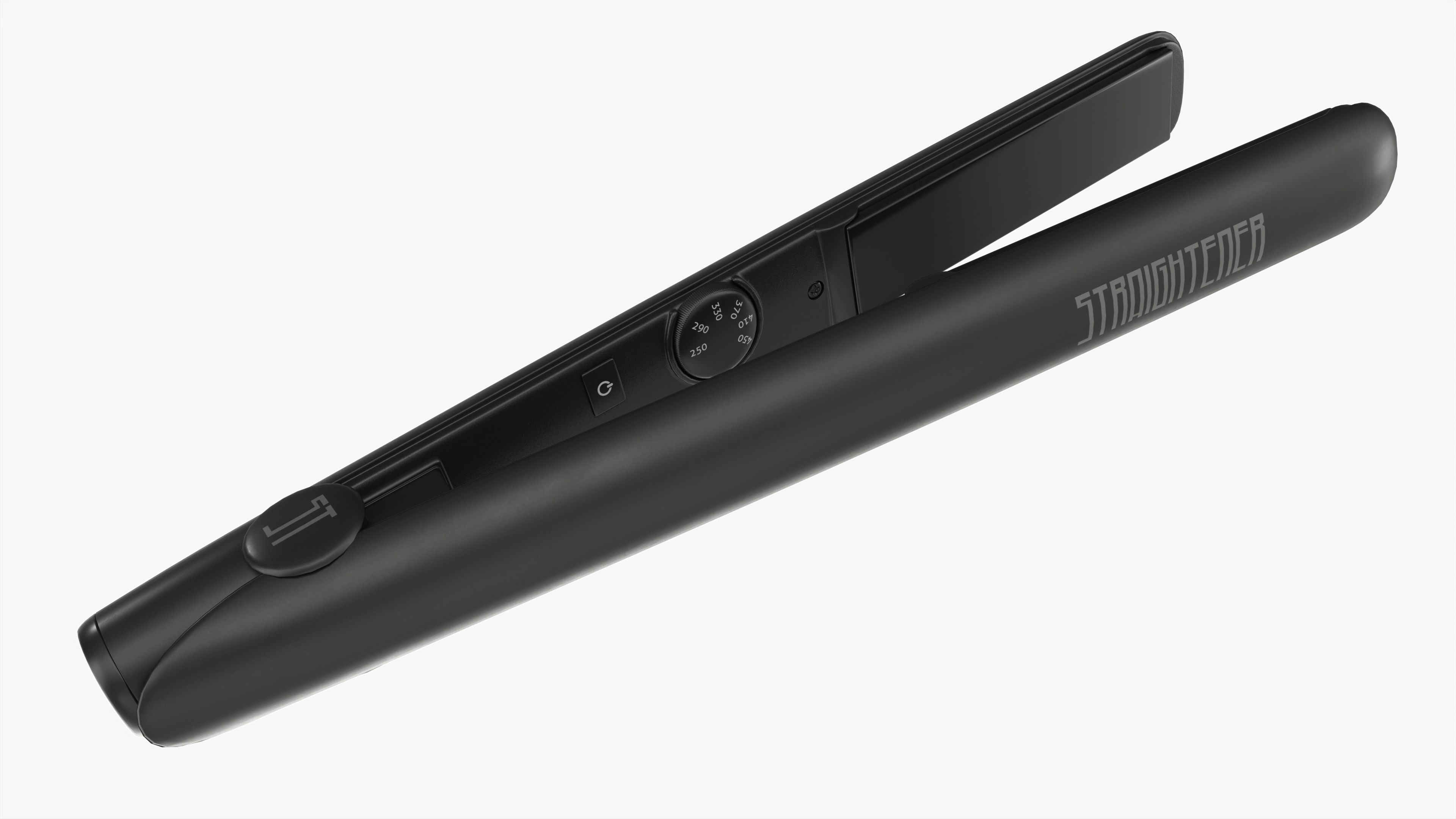 Flat Iron Hair Straightener 3D model_1