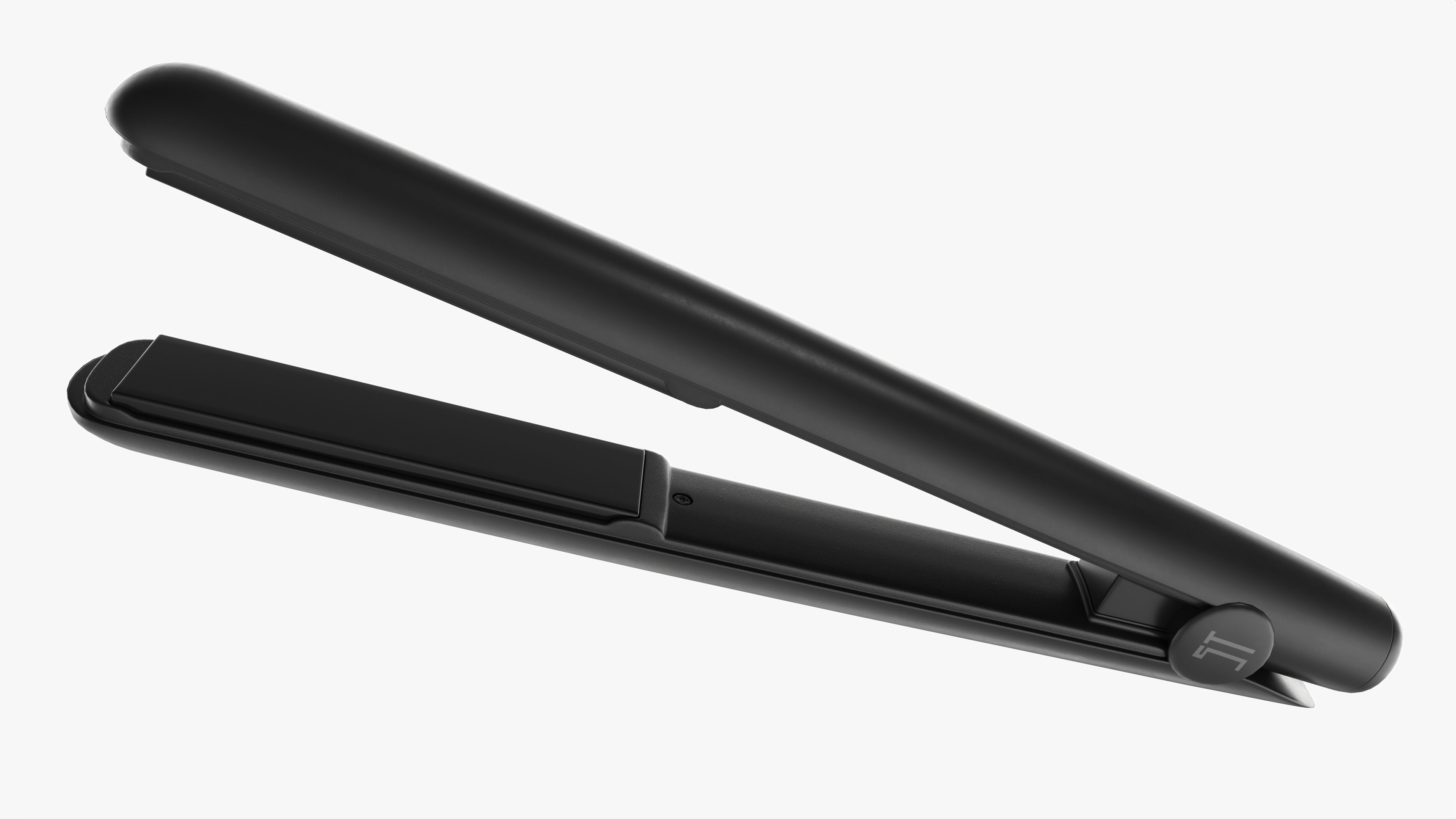 Flat Iron Hair Straightener 3D model_3