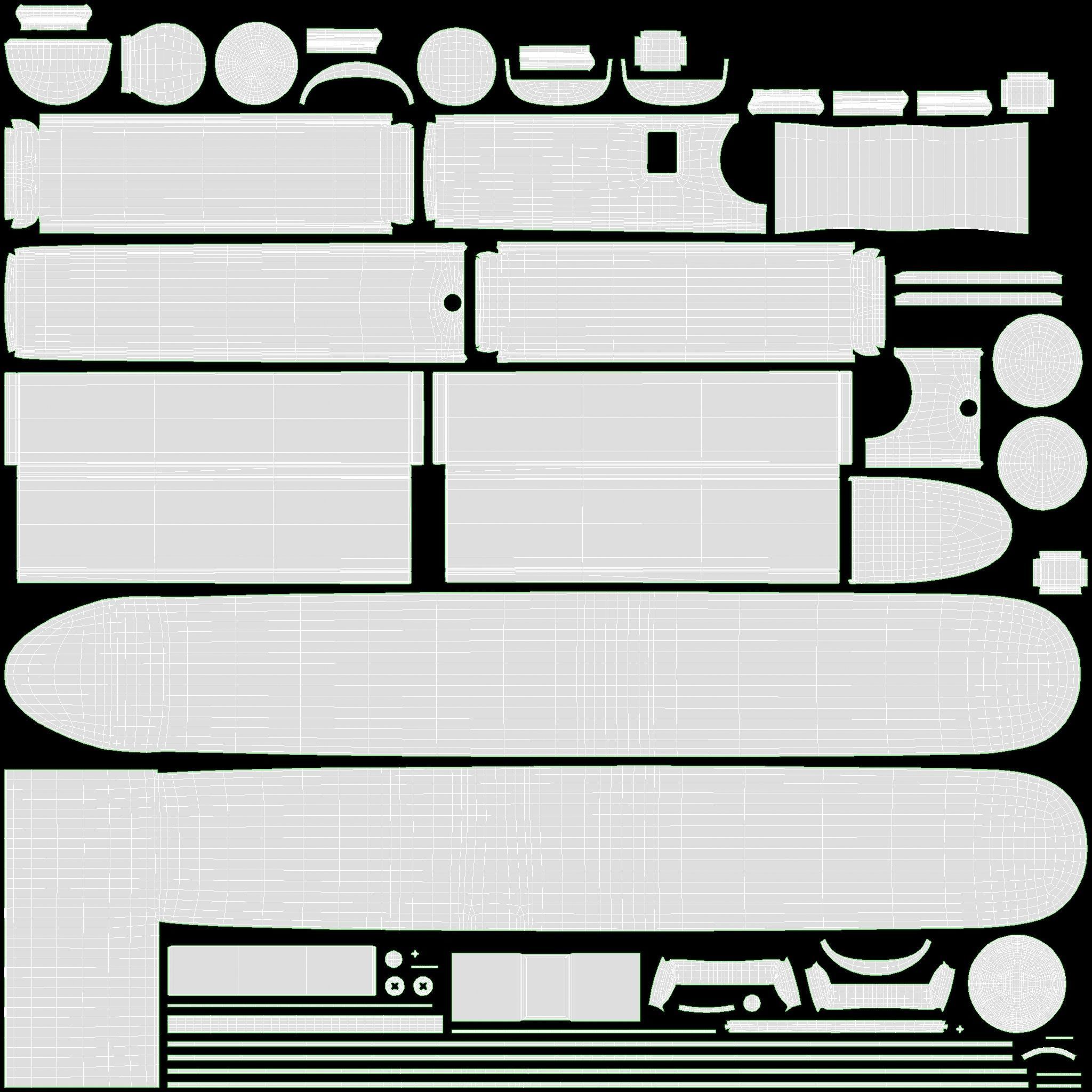 Flat Iron Hair Straightener 3D model_8