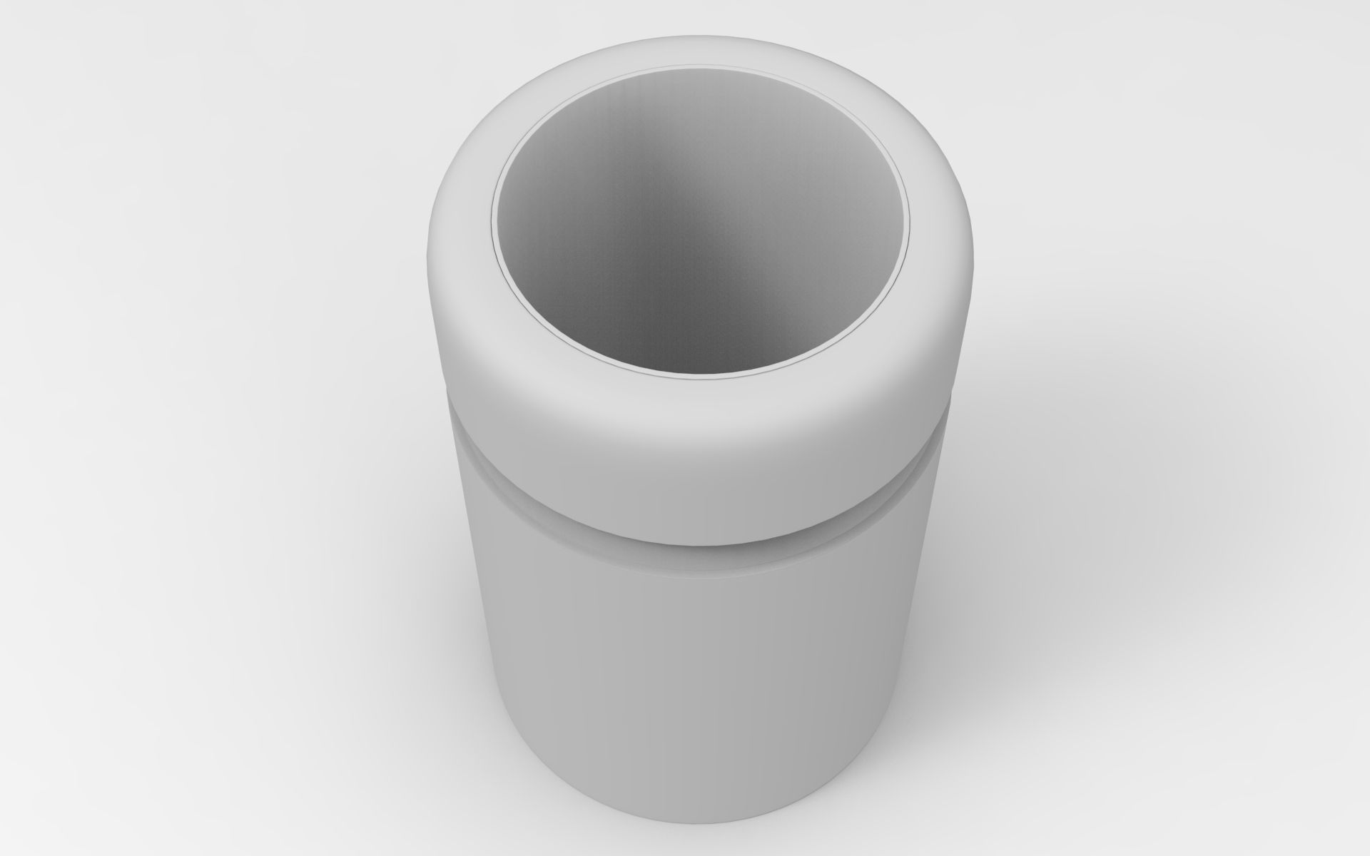Kito Litter Bin Low-poly 3D model_7