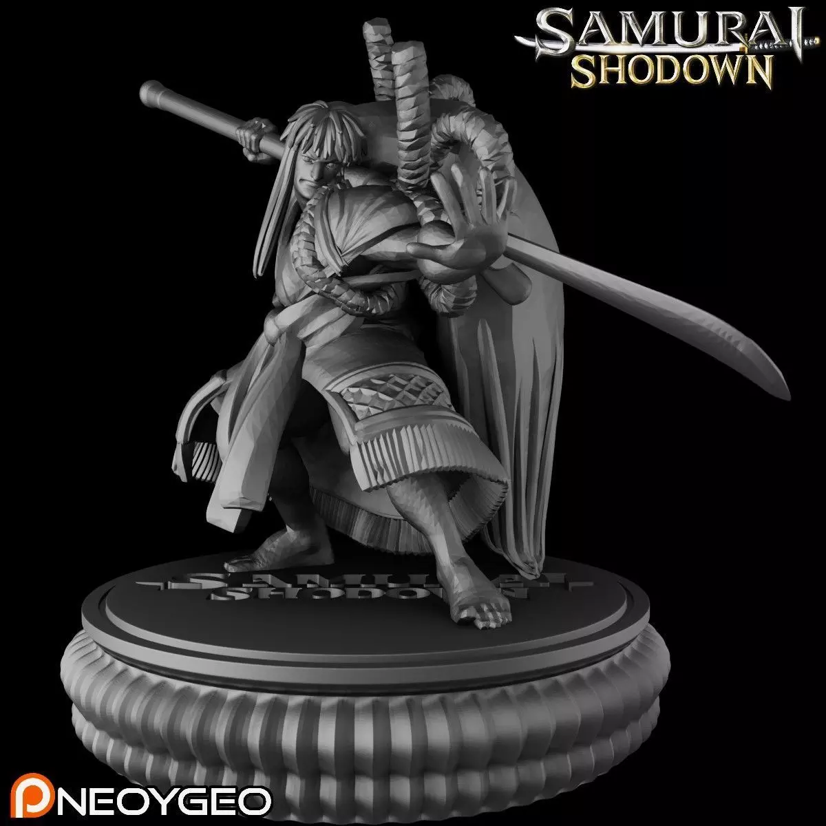 KYOSHIRO SENRYO - SAMURAI SHODOWN 3D print model