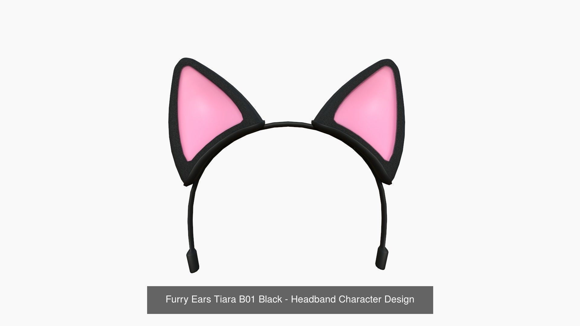 10 Furry Ears Tiara AJ Collection - Headband Character Design _3