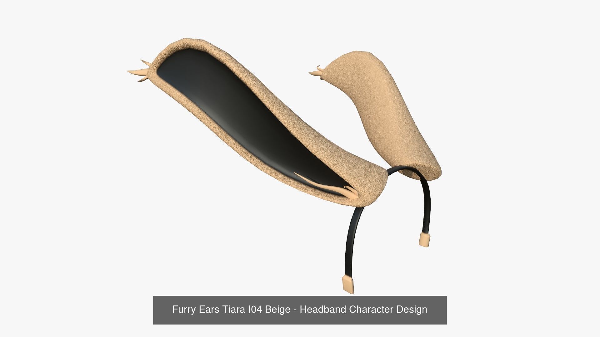 10 Furry Ears Tiara AJ Collection - Headband Character Design _10