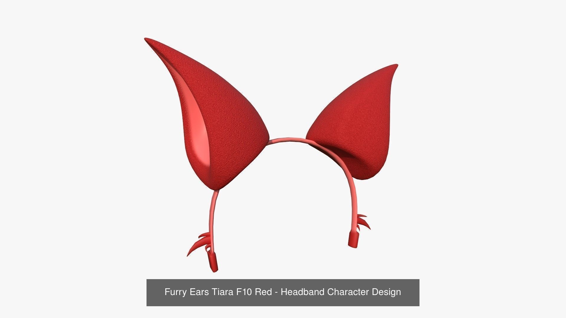 10 Furry Ears Tiara AJ Collection - Headband Character Design _7
