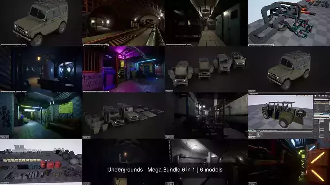 Undergrounds - Mega Bundle 6 in 1