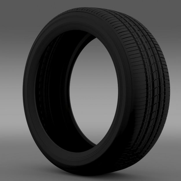 Tire tyre - 3D model_1