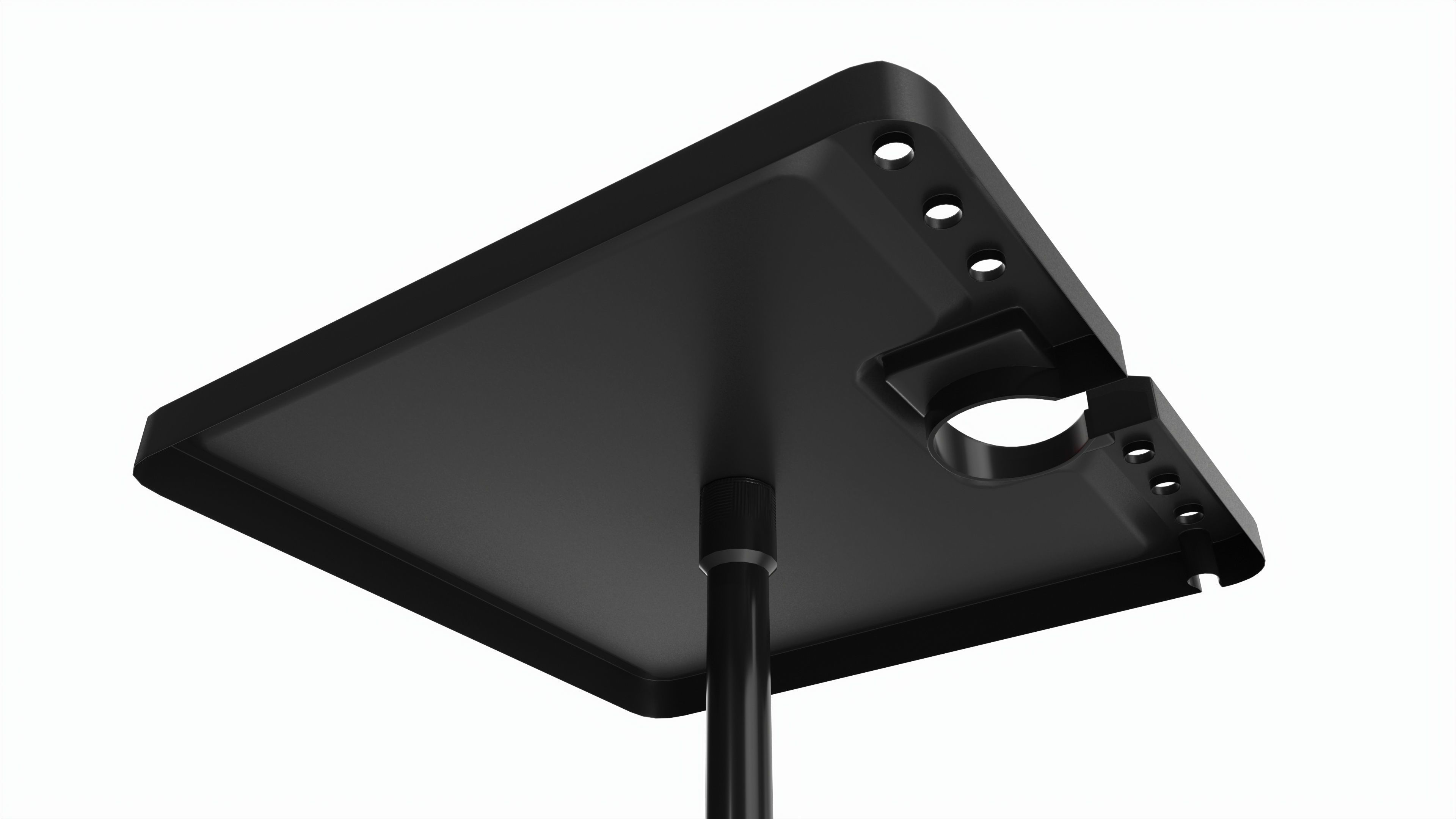 Hair Salon Trolley Utility Cart with Wheels 3D model_4