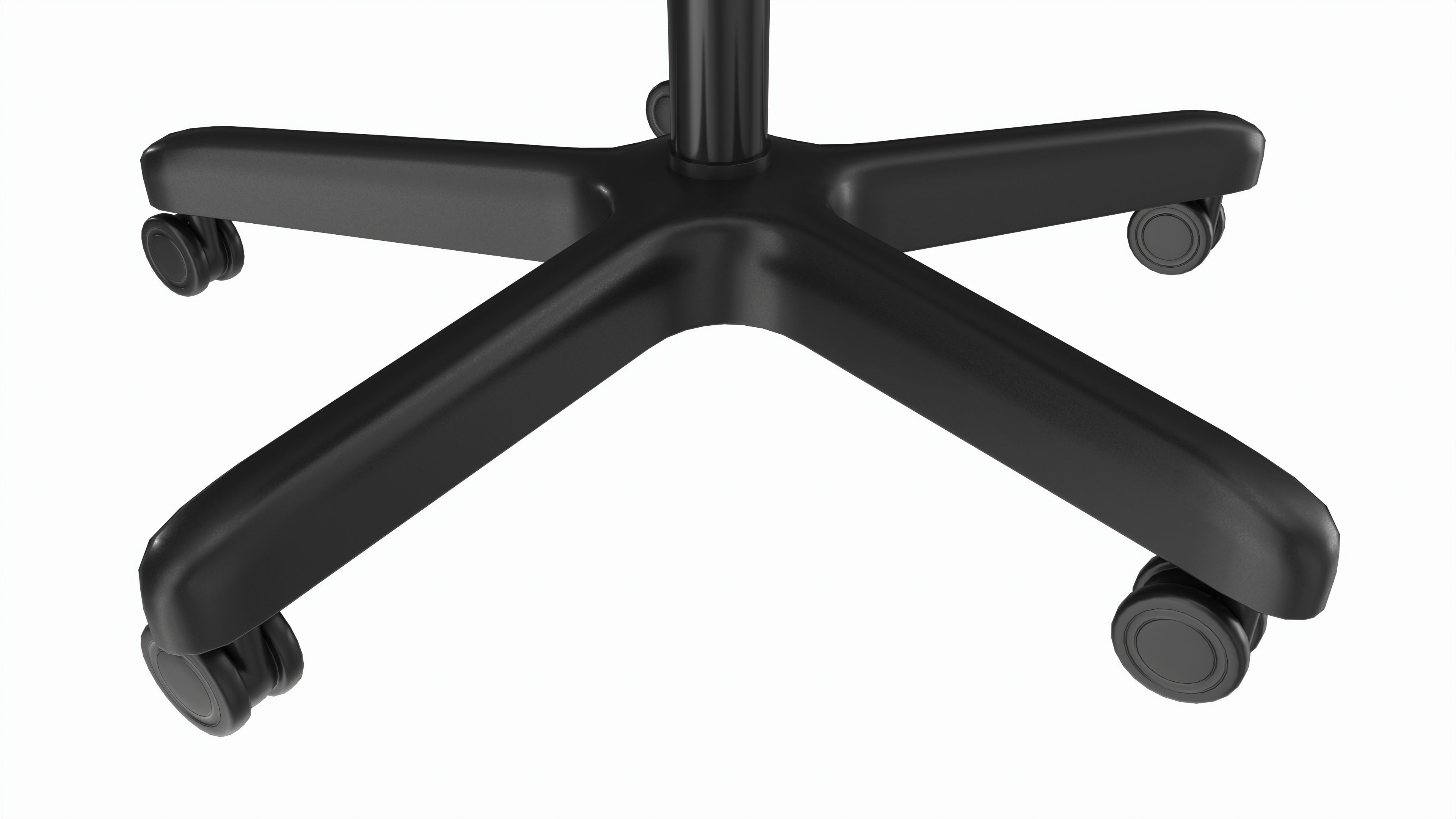 Hair Salon Trolley Utility Cart with Wheels 3D model_3