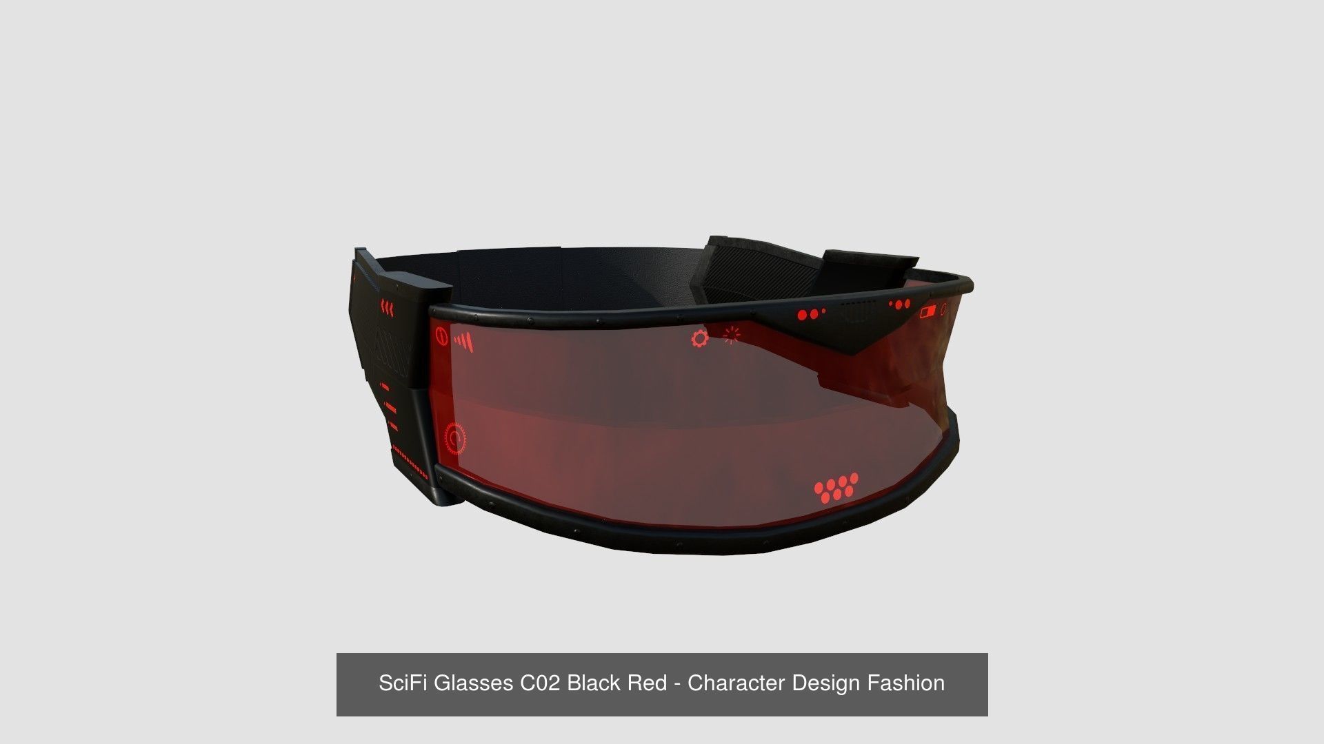 10 SciFi Glasses AJ Collection - Character Design Fashion _3