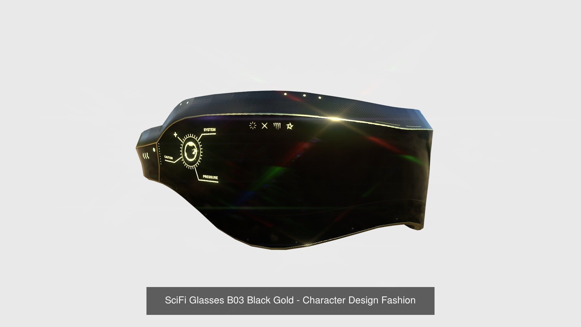10 SciFi Glasses AJ Collection - Character Design Fashion _2