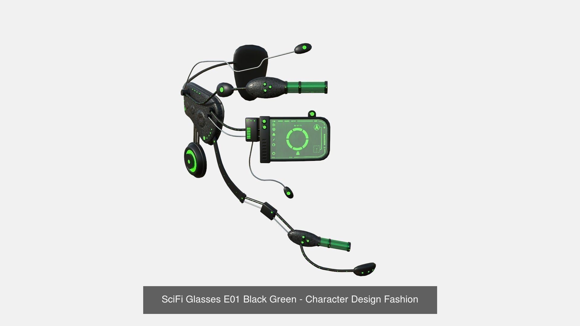 10 SciFi Glasses AJ Collection - Character Design Fashion _5