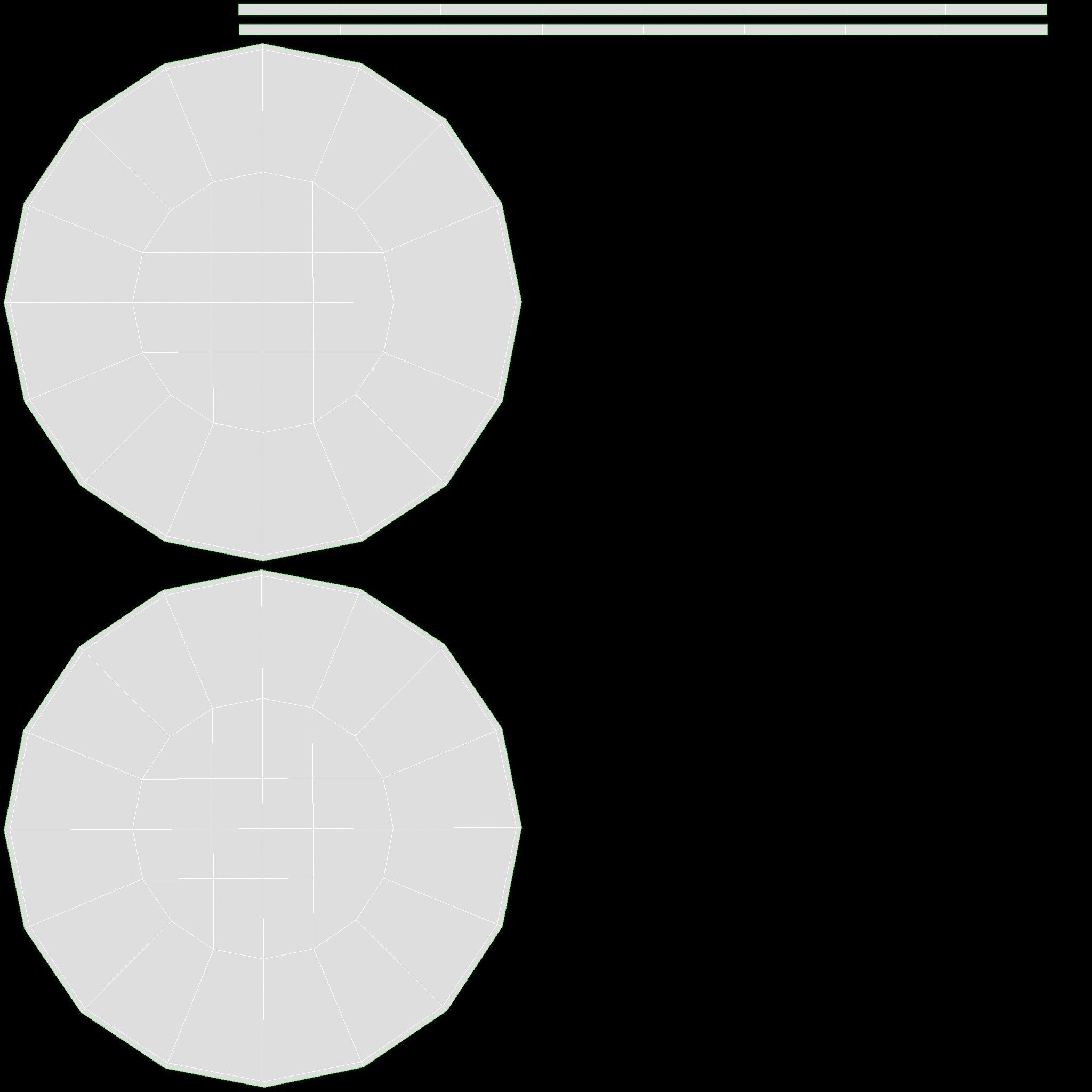 Hairdresser Wall-mounted Desk with Mirror 3D model_9