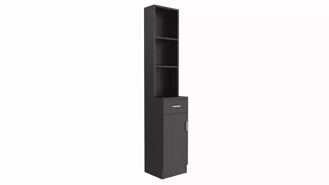 Makeup Wood Organizer Shelf with Drawer