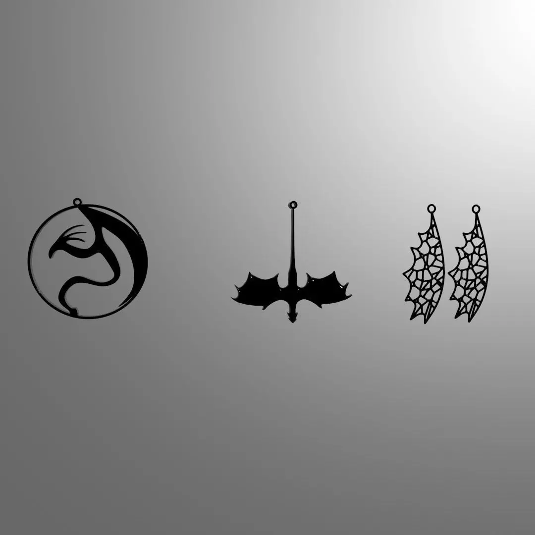 Dragon Jewelry Raguel 3D print model