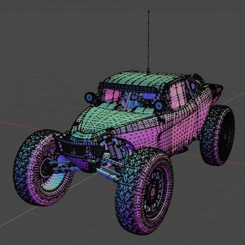 Alumi Craft 122 Class 1 Buggy 3D model_5