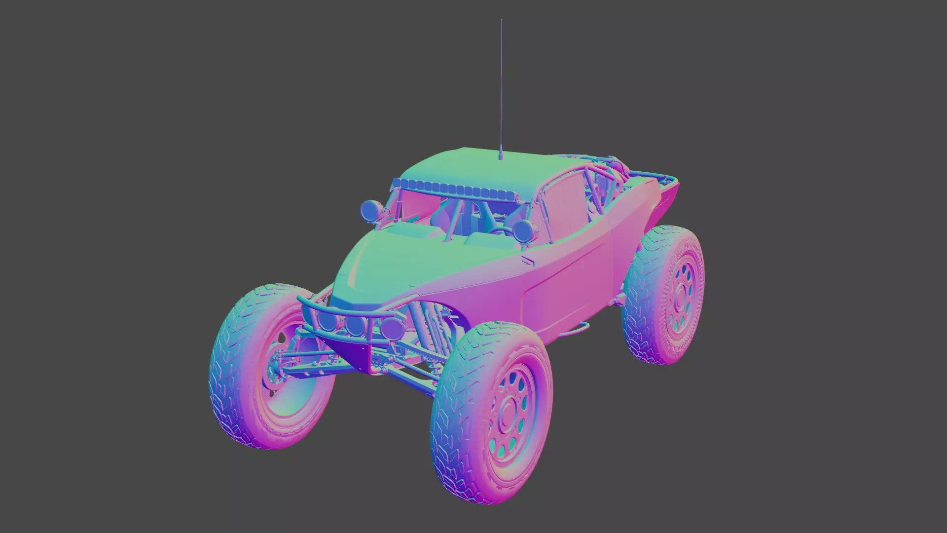 Alumi Craft 122 Class 1 Buggy 3D model_0