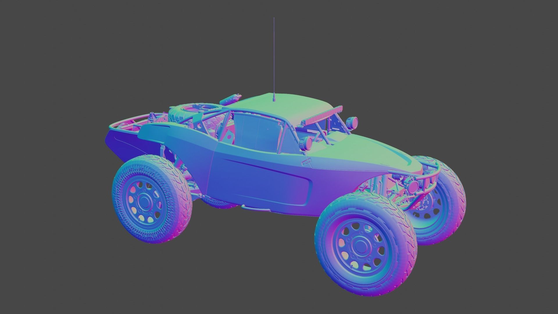 Alumi Craft 122 Class 1 Buggy 3D model_4