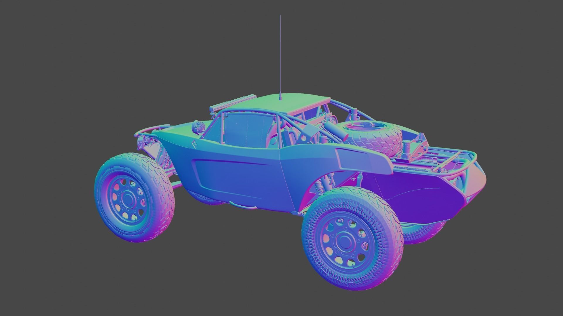 Alumi Craft 122 Class 1 Buggy 3D model_2