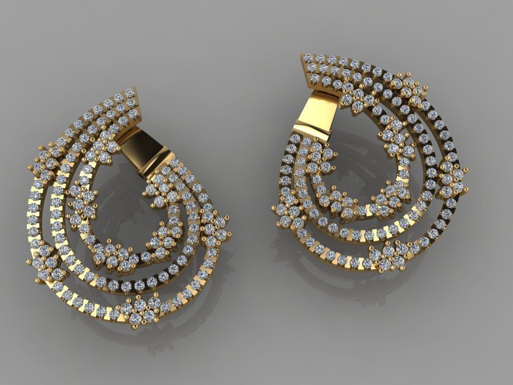 FASION EARING 3D model_3